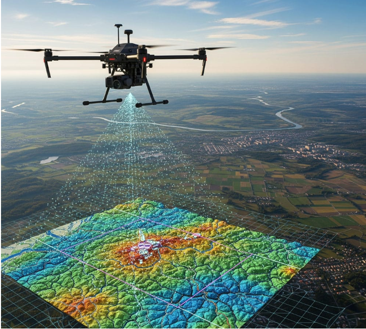Hình ảnh khảo sát 3D scan tích hợp vào hệ thống GIS